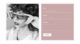Write To Our Stylists - Easy-To-Use Website Mockup
