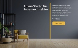 Umfassendes Studio Für Luxuriöse Innenarchitektur