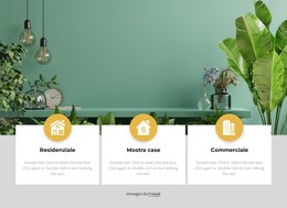 Studio Multidisciplinare Di Interior Design - Modello Di Pagina HTML