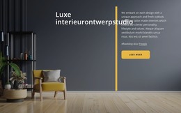Uitgebreide Luxe Interieurstudio - HTML-Sjabloon Downloaden