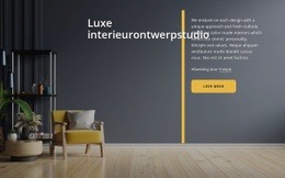 Uitgebreide Luxe Interieurstudio