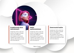 Technologie Strategiczne Prosty Szablon HTML CSS