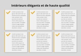 Intérieurs Élégants Et De Haute Qualité - Créateur De Sites Web Réactifs