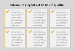 Intérieurs Élégants Et De Haute Qualité – Maquette De Site Web Prête À L'Emploi