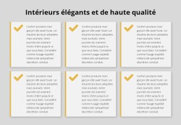 HTML5 Réactif Pour Intérieurs Élégants Et De Haute Qualité