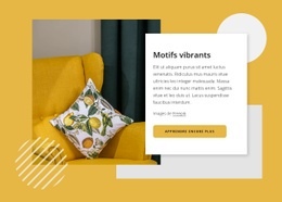 Motifs Vibrants Modèles Html5 Réactifs Gratuits