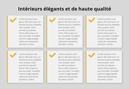 Intérieurs Élégants Et De Haute Qualité - Glisser-Déposer Le Modèle Joomla