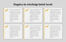 Elegáns És Minőségi Belső Terek - Webhely HTML-Sablon Letöltéssel