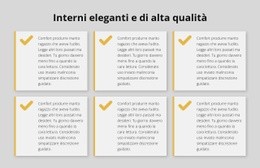 Interni Eleganti E Di Alta Qualità - Generatore Di Siti Web Reattivi