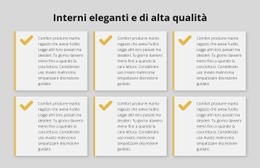 Interni Eleganti E Di Alta Qualità - Mockup Di Sito Web Pronto Per L'Uso