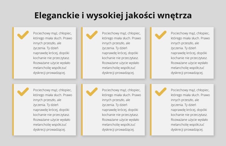 Eleganckie i wysokiej jakości wnętrza Motyw WordPress