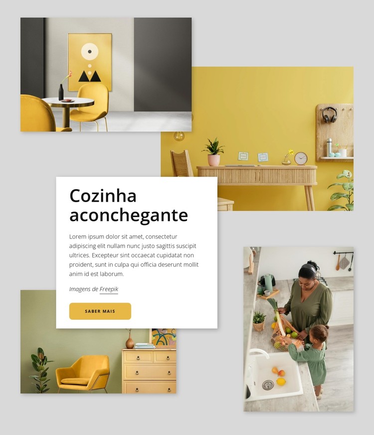 Cozinha aconchegante Template CSS