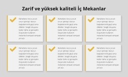 Zarif Ve Kaliteli Iç Mekanlar - Çevrimiçi Şablonlar