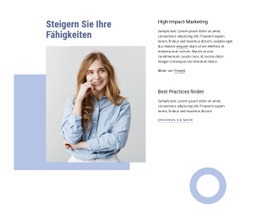 Steigern Sie Ihre Beruflichen Fähigkeiten – Professioneller Website-Builder