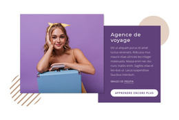 Modèle CSS Pour Expérience De Voyage