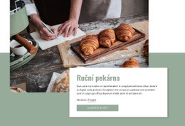 Ručně Vyráběná Pekárna – Stažení Šablony Webu