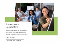 Treinamento Corporativo - HTML Website Builder