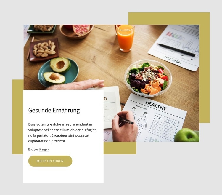 Grüne Bohnen und Brokkoli kochen HTML Website Builder