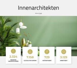 Innenarchitekten – Einfache HTML5-Vorlage