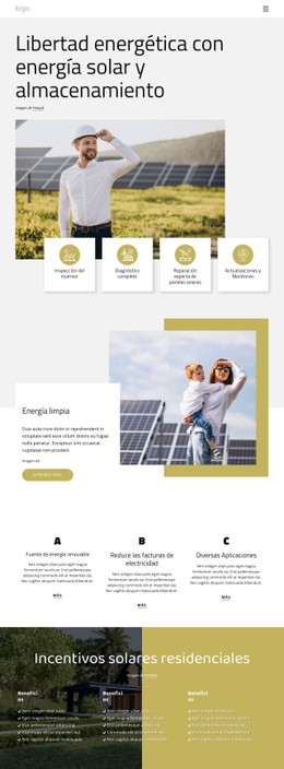 Página HTML Para ‎Diseña Tu Techo Solar