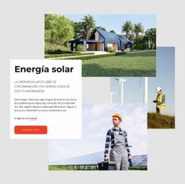 Energía Solar Vs Eólica - Plantilla De Una Página