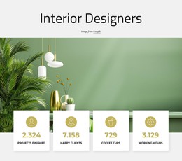 HTML Design For Interior Designers