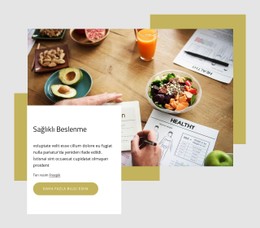Yeşil Fasulye Ve Brokoli Pişirin CSS Web Sitesi Şablonu