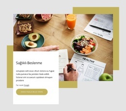 Yeşil Fasulye Ve Brokoli Pişirin - Tek Sayfalık Şablonu Ücretsiz Indirin