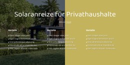 Solarenergie Beginnt Mit Der Sonne CSS-Vorlage