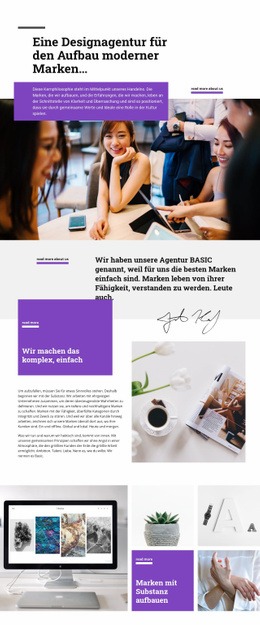 Wir Schaffen Modernität - Kostenloses Website-Design