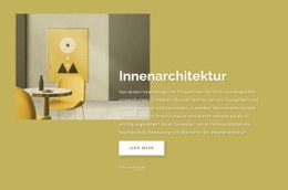 Innenarchitekturbüro In London – Website-Mockup-Vorlage