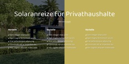 Solarenergie Beginnt Mit Der Sonne - Persönliche Website-Vorlagen