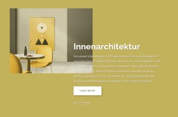 Innenarchitekturbüro In London – Website-Builder-Vorlage