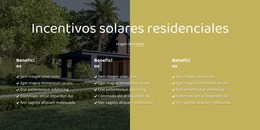 Plantilla Joomla Exclusiva Para La Energía Solar Comienza Con El Sol.
