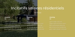 Concepteur De Site Web Pour L'Énergie Solaire Commence Avec Le Soleil