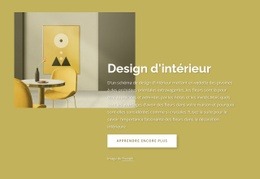 Agence De Design D'Intérieur À Londres - Modèle De Maquette De Site Web