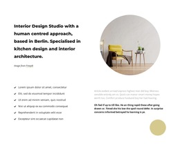 Design Research Studio - Free Landing Page, Template HTML5