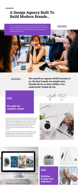 We Create Modernity - Creative Multipurpose HTML5 Template