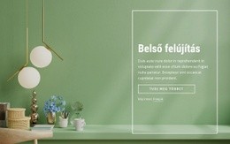 Belső Felújítás - Webhelysablonok