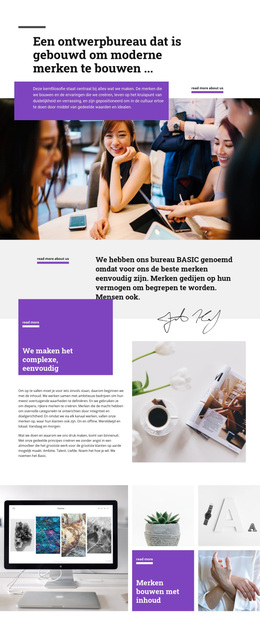 Meest Creatieve WordPress-Thema Voor We Creëren Moderniteit