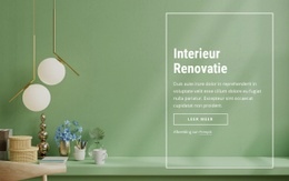 Interieur Renovatie - Prachtig Websitemodel