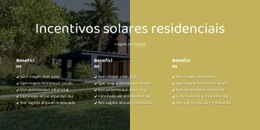 A Energia Solar Começa Com O Sol - HTML Page Creator