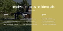 A Energia Solar Começa Com O Sol - Modelos De Sites Pessoais