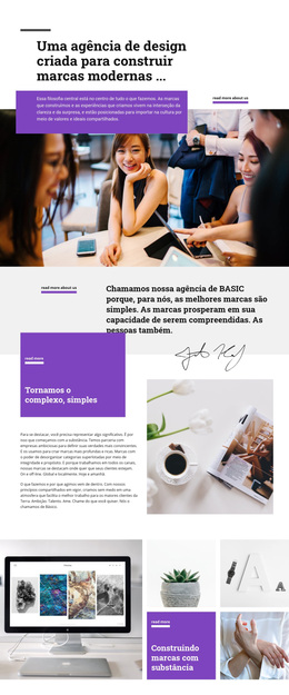 Tema WordPress Mais Criativo Para Nós Criamos Modernidade