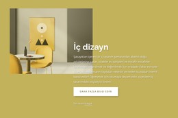 Londra'Da Iç Tasarım Firması - HTML Sayfası Şablonu