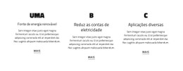 Repetidor De Grade Com Textos Site Responsivo