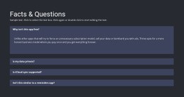 Fakta A Otázky - Website Creator HTML