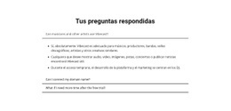 Tus Preguntas Respondidas - Creador De Sitios Web Profesional