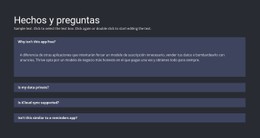 Hechos Y Preguntas Plantilla Gratuita