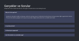 Gerçekler Ve Sorular - Website Creator HTML